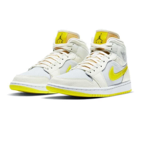 Air Jordan 1 Mid 'Voltage Yellow'