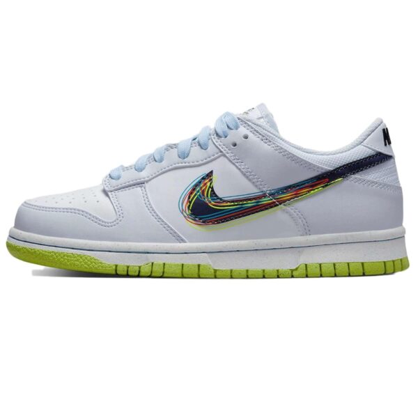 Nike Dunk Low '3D Swoosh Grey'