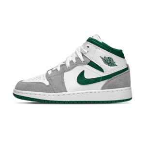 Air Jordan 1 Mid 'Pine Green Smoke Grey'