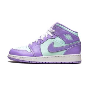 Air Jordan 1 Mid 'Purple Aqua'