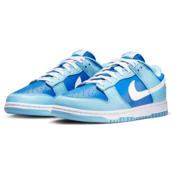 Nike Dunk Low QS 'Flash White Argon Blue'