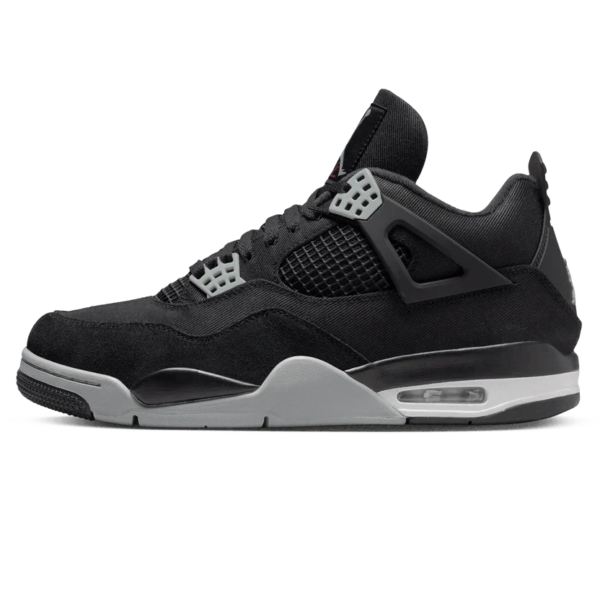 Air Jordan 4 'Black Canvas'