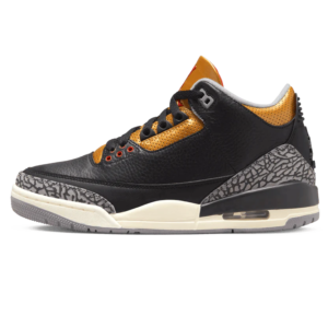 Air Jordan 3 'Black Cement Gold'