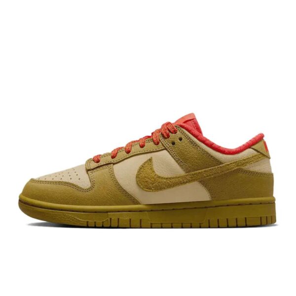 Nike Dunk Low 'Bronzine Sesame Picante Red'