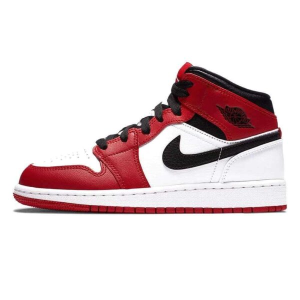 Air Jordan 1 Mid 'Chicago White Heel (2020)'