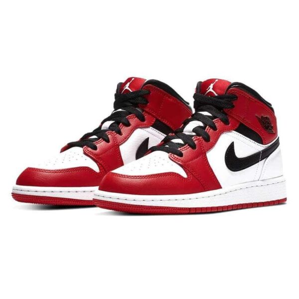 Air Jordan 1 Mid 'Chicago White Heel (2020)'