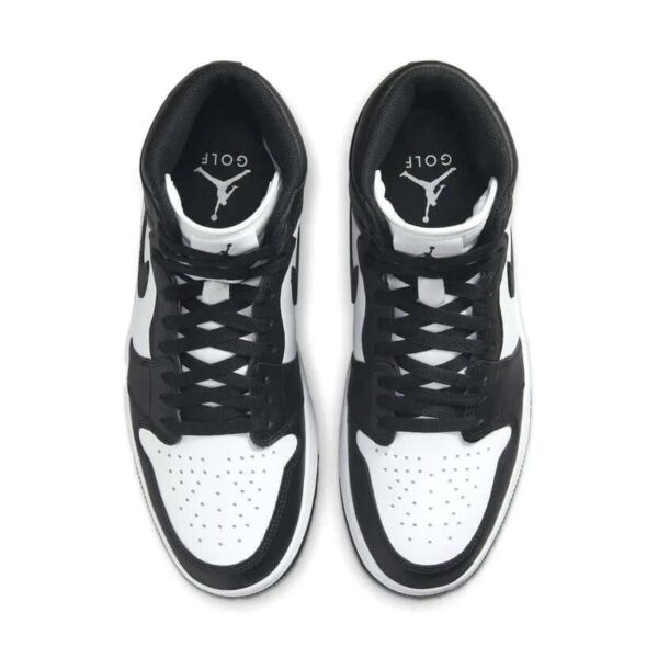 Air Jordan 1 High 'Black White Panda' (GOLF VERSION)