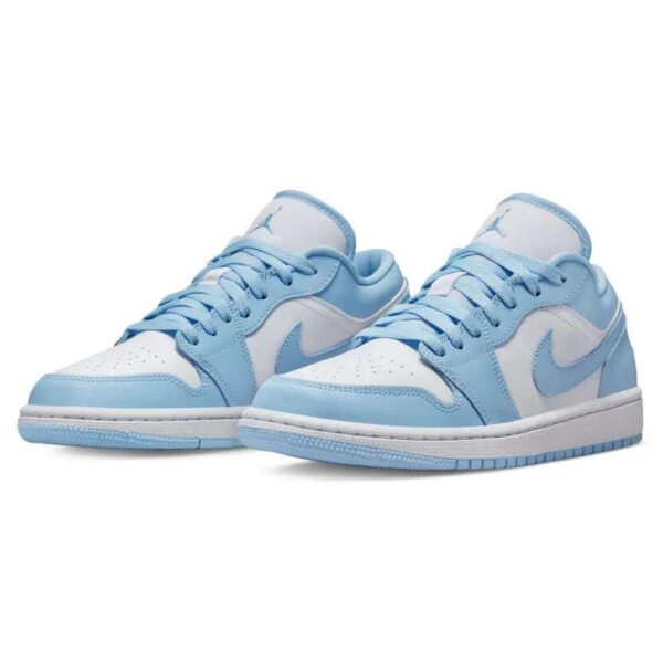 Air Jordan 1 Low 'Aluminium / Ice Blue'