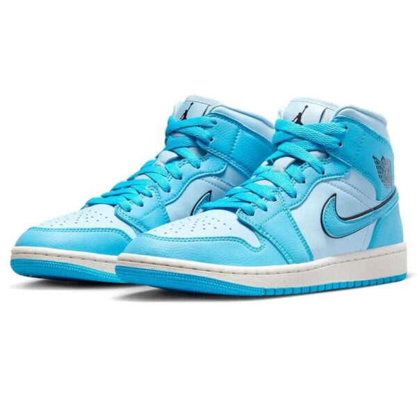 Air Jordan 1 Mid 'Ice Blue'