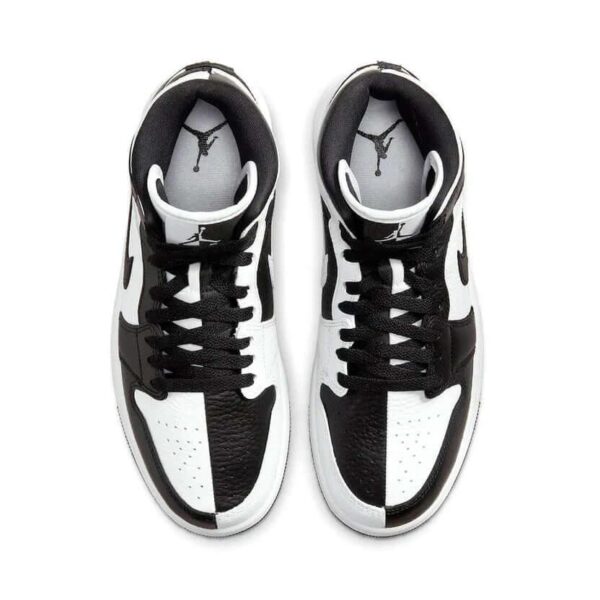 Air Jordan 1 Mid 'Invert Split Black White'