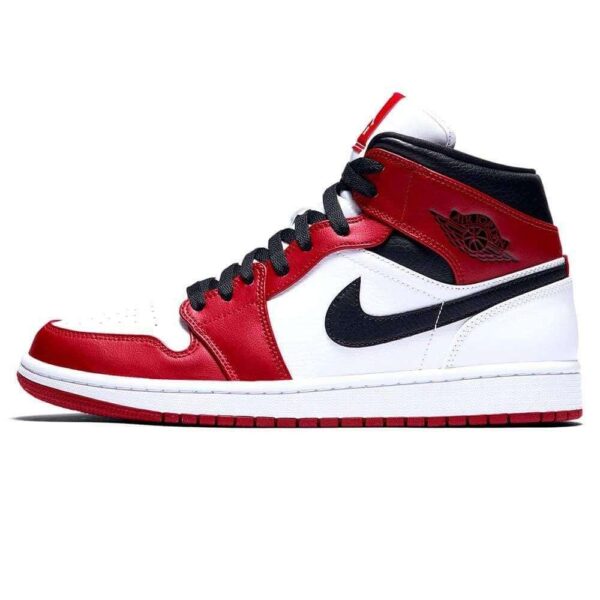 Air Jordan 1 Mid 'Chicago White Heel (2020)'