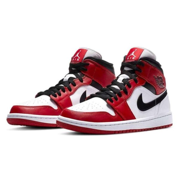 Air Jordan 1 Mid 'Chicago White Heel (2020)'