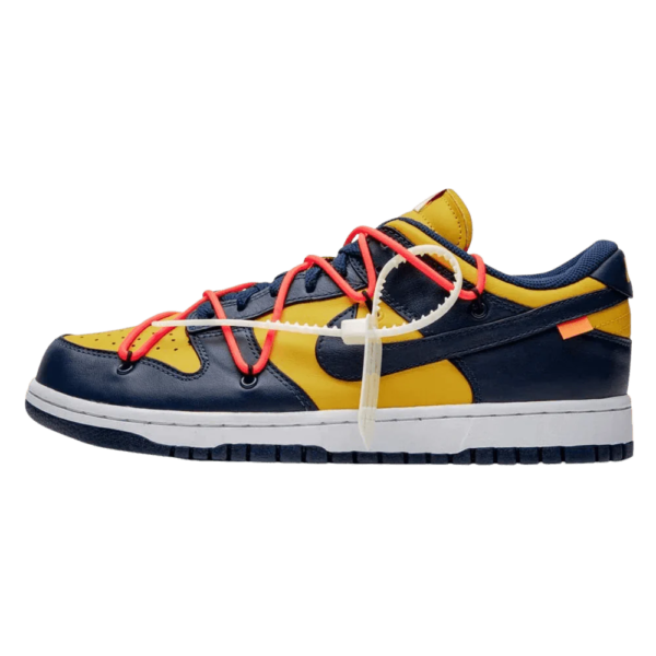 Nike x Off-White Dunk Low 'University Gold'