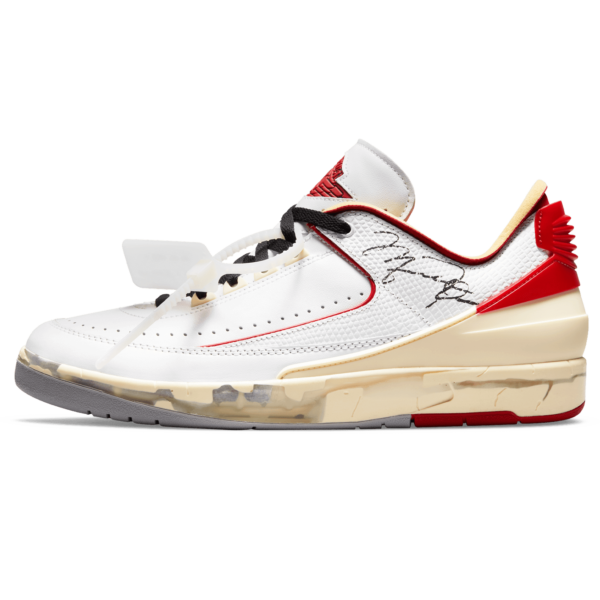 Air Jordan 2 Low x Off-White 'White Red'