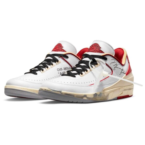 Air Jordan 2 Low x Off-White 'White Red'