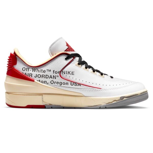 Air Jordan 2 Low x Off-White 'White Red'