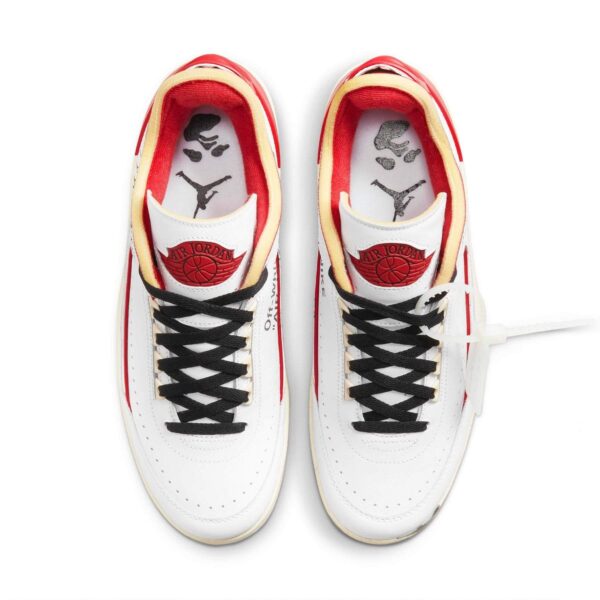 Air Jordan 2 Low x Off-White 'White Red'