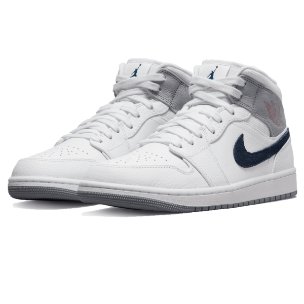 Air Jordan 1 Mid 'PSG Paris White'