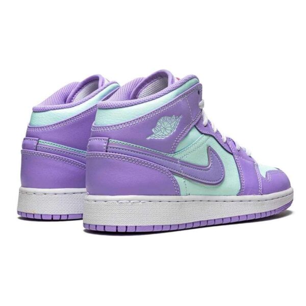 Air Jordan 1 Mid 'Purple Aqua'