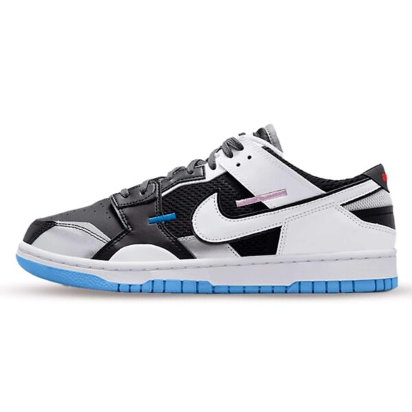 Nike Dunk Low 'Scrap Mismatch White Black'