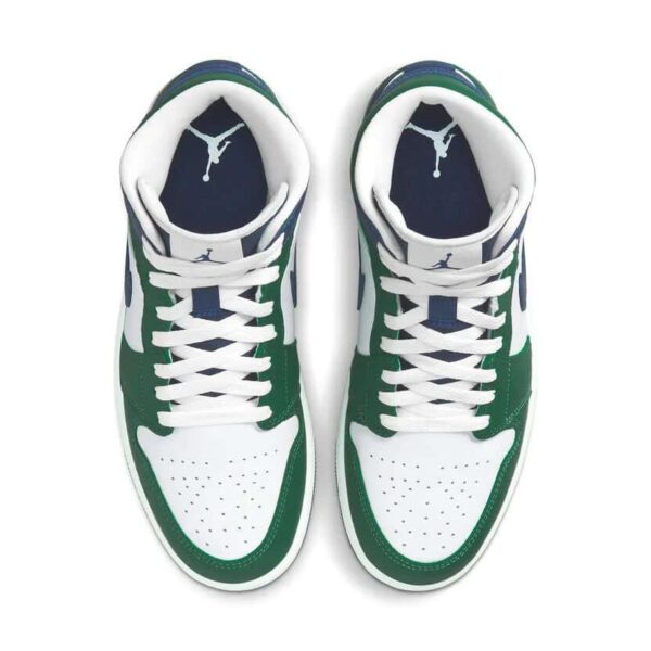 Air Jordan 1 Mid 'Seahawks Noble Green'