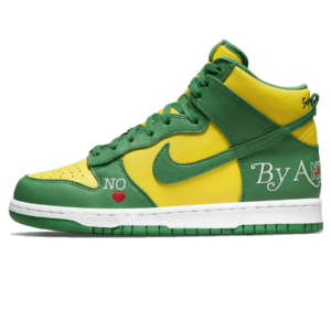 Nike SB x Supreme Dunk High 'By Any Means Brazil'