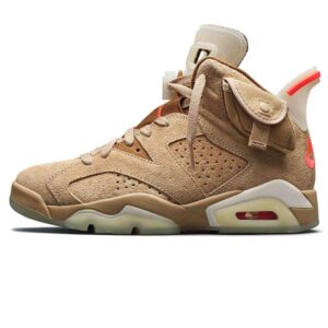 Air Jordan 6 x Travis Scott 'British Khaki'