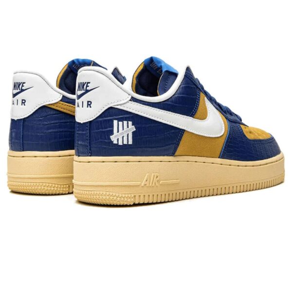 Nike x Undefeated Air Force 1 Low 5 On It 'Blue Yellow Croc'