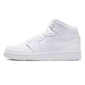 Air Jordan 1 Mid 'Triple White'