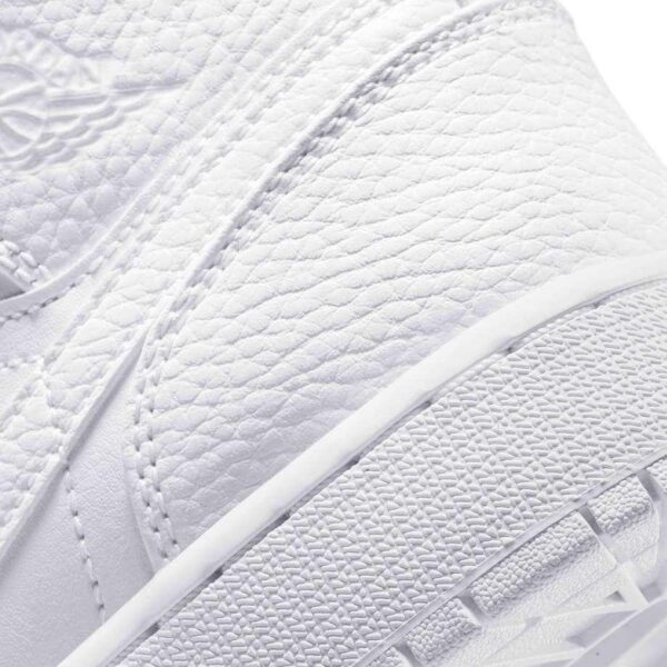 Air Jordan 1 Mid 'Triple White'