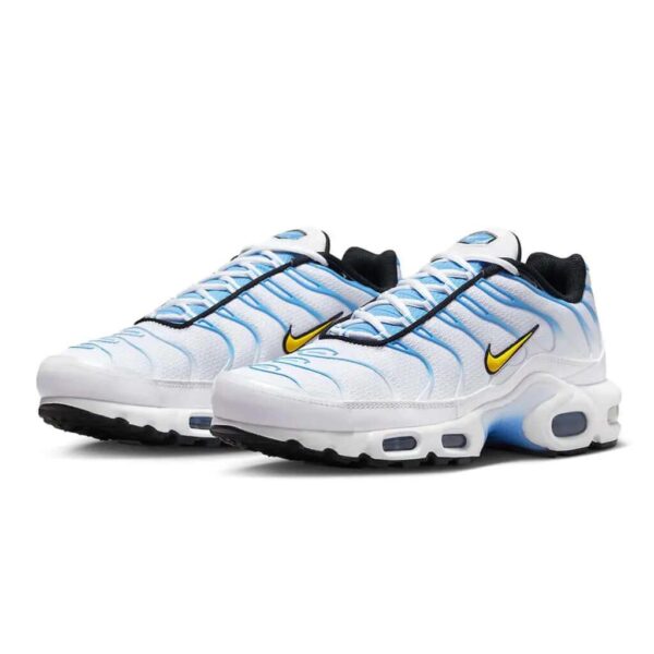 Nike Air Max Plus 'White University Blue Gold' Sneakers | Exclusive Release