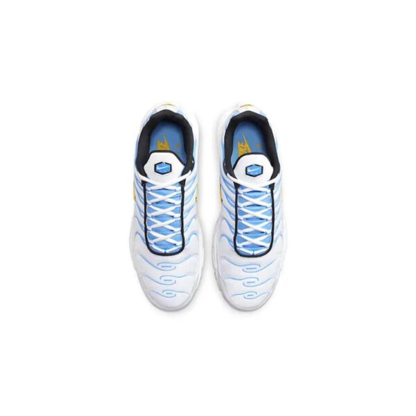 Nike Air Max Plus 'White University Blue Gold' Sneakers | Exclusive Release